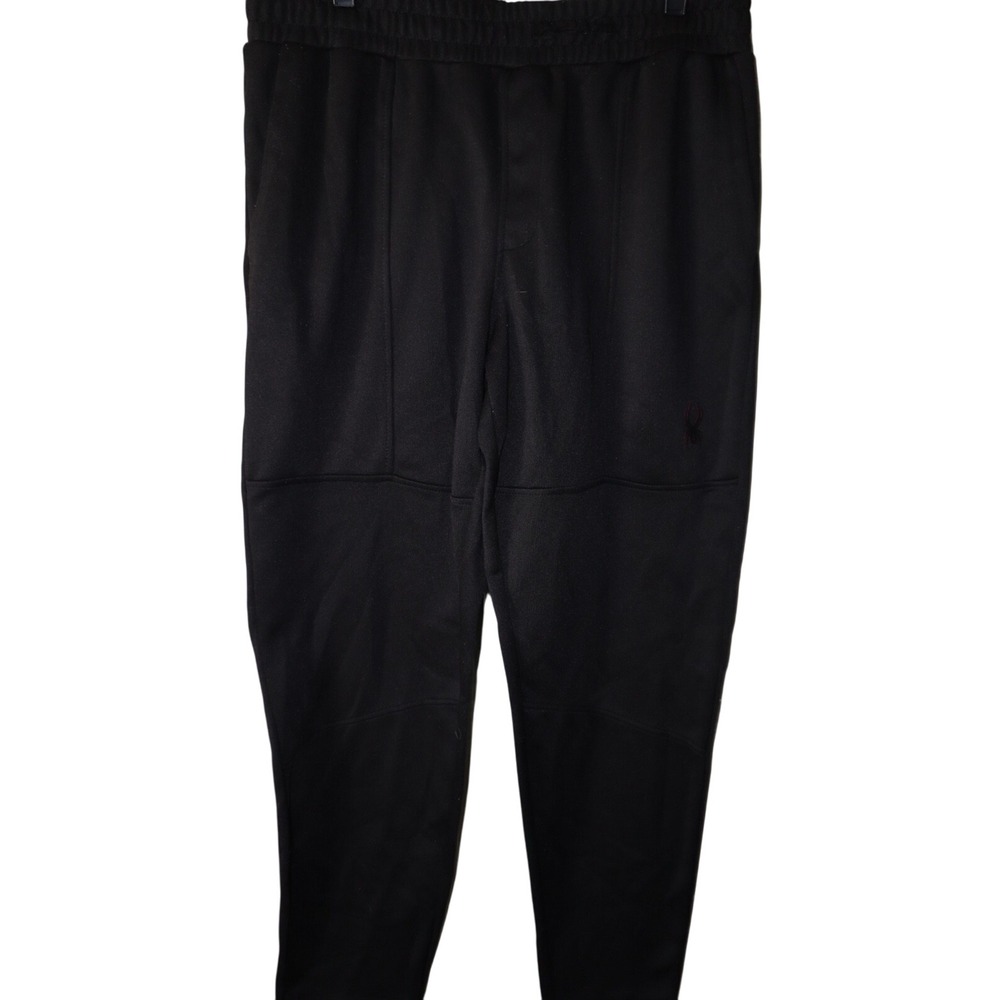 Spyder Active Men's Size Large Slim Fit Charcoal‎ Pocketed Jogger Sweatpants